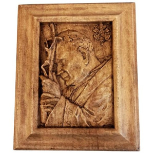 Obraz JAN PAWEŁ II Karol Wojtyła na prezent 25 cm