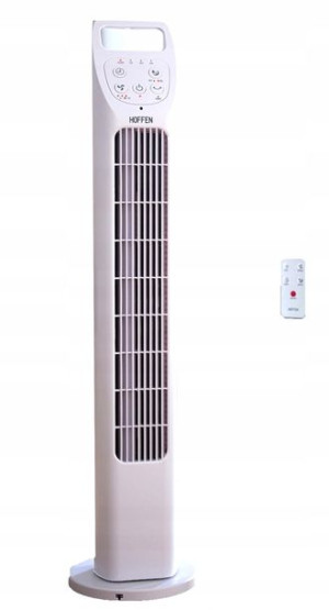 Wentylator Kolumnowy 50w Hoffen Biały