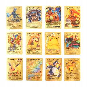 Karta Pokemon ZŁOTA 5 sztuk GOLD