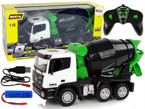 Betoniarka Auto Zdalnie Sterowane Pilot Led Dźwię