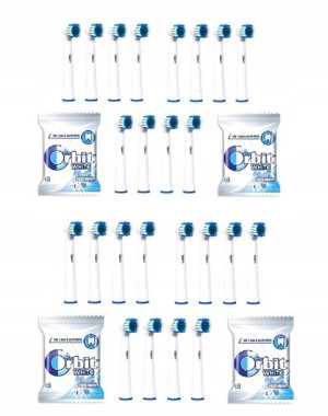 24x końcówek do szczoteczki Oral-B Braun + Orbit