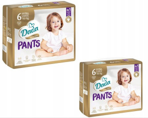 Pieluchomajtki DADA EXTRA CARE PANTS 6 XL 64 szt.