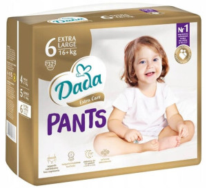 Pieluchomajtki DADA EXTRA CARE PANTS 6 XL 32 szt.