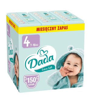 Pieluszki Dada Extra Soft 4 7-16 kg 150 szt.