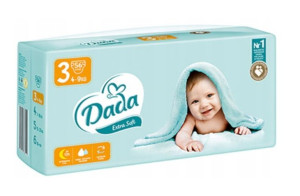 Pieluszki Dada Extra Soft 3 4-9 kg 56 szt.