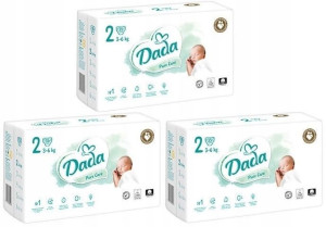 Pieluszki Dada Pure Care 2 Mini 105 szt.