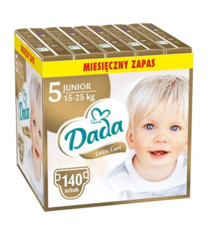 Pieluszki Dada Extra Care 5 JUNIOR 140 sztuk