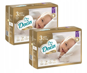 Pieluszki DADA EXTRA CARE 3 Midi 80 sztuk Pampers