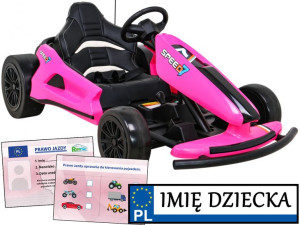 POJAZD ELEKTRYCZNY Speed 7 DRIFT KING dla dzieci FUNKCJA DFRIFTU