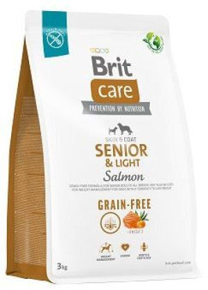 Brit Care N Senior Light GrainFree Salmon 3kg