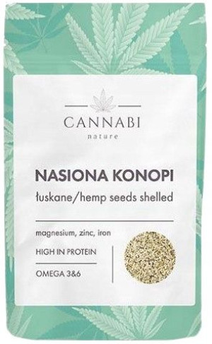 Nasiona Konopii Łuskane 1kg Protein 1000g Intenson