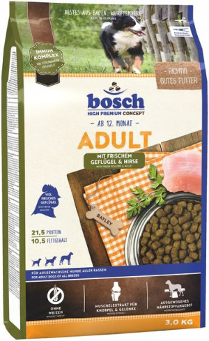Bosch Adult Drób + Proso 3kg dla psa