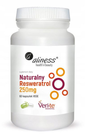 ALINESS Naturalny RESWERATROL resveratrol 250mg