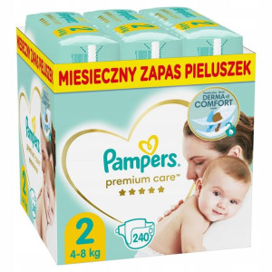 Pieluchy Pampers Premium Care 2 240 szt.