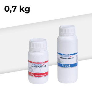 Żywica 0,7kg Techniplast 3d - Uvls + Techniplast 3d- Lc Techniart