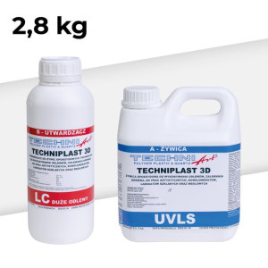 Żywica 2,8kg Techniplast 3d - Uvls + Techniplast 3d- Lc Techniart