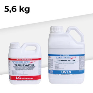 Żywica 5,6kg Techniplast 3d - Uvls + Techniplast 3d- Lc Techniart