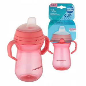 Canpol Babies Kubek First Cup Niekapek 250ml 6m+