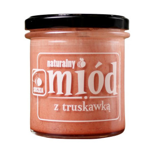 Miód z truskawką 350g MIODY SUSZKA
