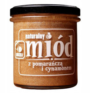 Miód z pomarańczą i cynamonem 350g MIODY SUSZKA