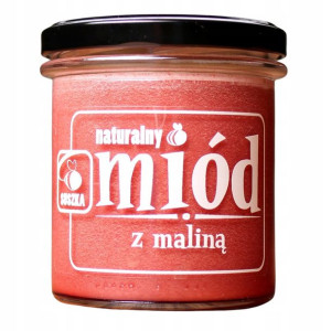 Miód z maliną 350g MIODY SUSZKA