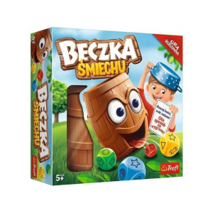 Beczka Śmiechu Gra Planszowa Rodzinna Trefl 5+