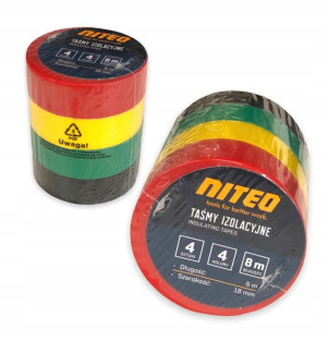 Taśma Izolacyjna Niteo Tools 4pack