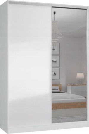Szafa Wersso 2d 180 X 250 + Lustro - Biała