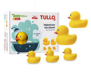 Kaczuszki Do Kąpieli Zestaw 5szt Bez Dziurki Tullo