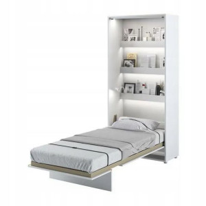 Półkotapczan 90x200 Bed Concept BC-03 Biały Połysk