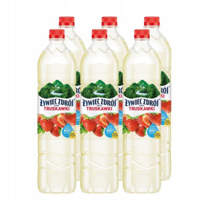 18x Woda Żywiec Zdrój Z Nutą Truskawki 1,2L