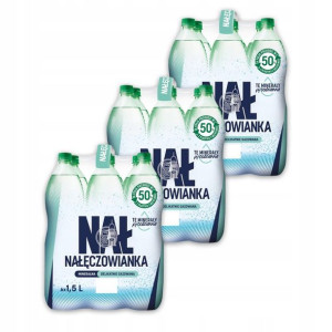 Nałęczowianka woda delikatnie gazowana 1,5l x 18