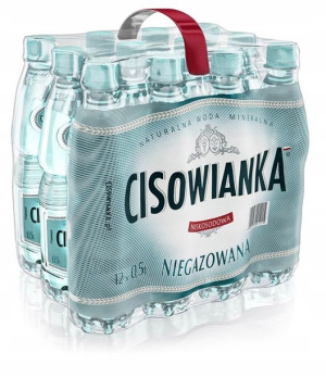Woda mineralna Cisowianka niegazowana 12x 500 ml