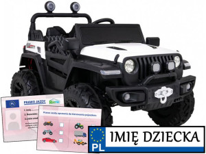 auto na akumulator MASTER OF TERAIN zmienny napęd POJAZD DLA DZIECI