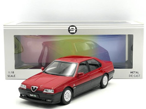 Alfa Romeo 164 Q4 - 1994, red Triple9 1:18