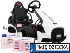 AUTO NA AKUMUALTOR BOLID XR-1 pojazd elektryczny DLA DZIECI miękkie koła