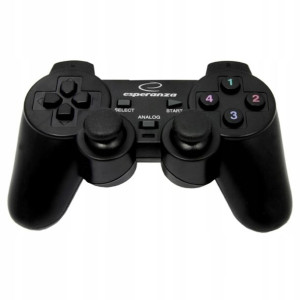 Gamepad Pc Ps3 Usb Czarny Wibracje Analog Do Gier