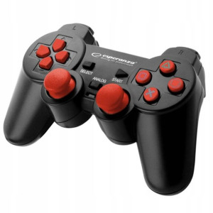Gamepad Pc/ps3/ps2 Usb Kontroler Do Gier Czarny