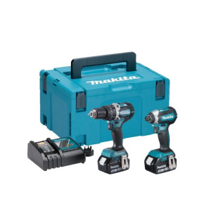 Zestaw Combo Li-lon 18v Dtd153+dhp484 2*5.0ah Makpac
