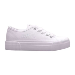 Białe trampki Lee Cooper LCW-23-31-1780L