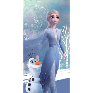 KRAINA LODU FROZEN Ręcznik Dziecięcy Bawełniany 70 x 140 cm
