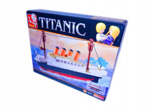 TITANIC klocki statek wycieczkowiec tytanik