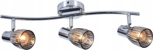 Lampa Sufitowa Listwa Z Trzema Ruchomymi Kloszami