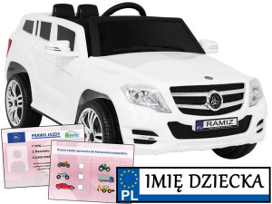 AUTO NA AKUMULATOR CITY RIDER pojazd elektryczny na roczek PILOT