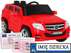 POJAZD ELEKTRYCZNY CITY RIDER auto na akumulator dla dzieci PILOT