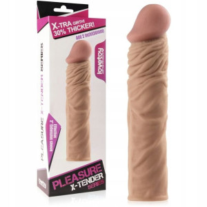 Powiększająca Nakładka Sex Przedłużka Penisa +5cm