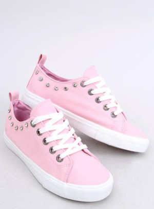 Trampki z cyrkoniami różowe BL122p PINK 39