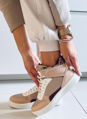Trampki za kostkę GINGER KHAKI 39