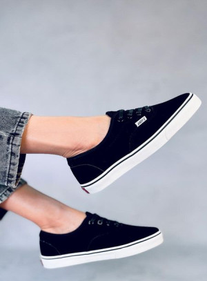 Trampki damskie zamszowe LOVIS BLACK 37