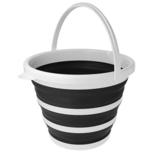 Wiaderko 10l Składane Silikonowe Wiadro Rączka 35x34x24 Cm 3130
